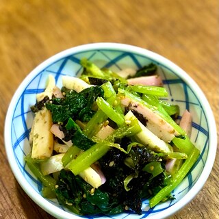 簡単♪✨小松菜とかまぼこのナムル【朝鮮・副菜】